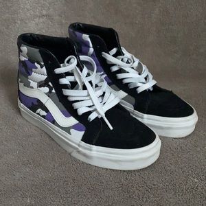 Purple Camo Vans